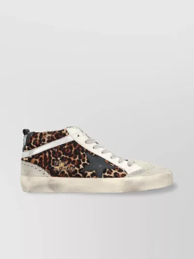 GOLDEN GOOSE STAR PATCH HIGH-TOP SNEAKERS