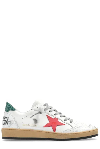 Golden Goose Star Patch Low-top Sneakers In White