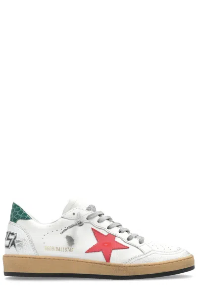 Golden Goose Ball Star Sneaker In White