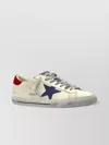 Golden Goose Superstar Multicolor Low Top Sneakers With Logo Patch On The Tongue And Contrasting Heel With Logo L In White