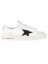Golden Goose Star Patch Sneakers In White/black