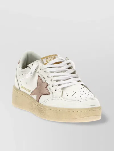 Golden Goose 'star Patched Perforated Heel Tab Sneakers'