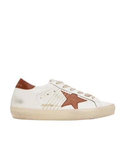 Golden Goose Star Pattern Low-top Casual Shoes In White