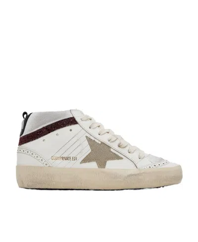 GOLDEN GOOSE STAR PATTERN LOW-TOP CASUAL SHOES
