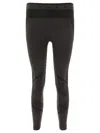 Golden Goose Star Patterned Legging In Black