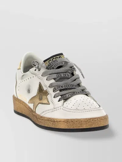 Golden Goose 'star Perforated Metallic Sneakers'