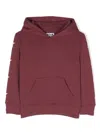 Golden Goose Star-print Cotton-blend Hoodie In Windsor Wine