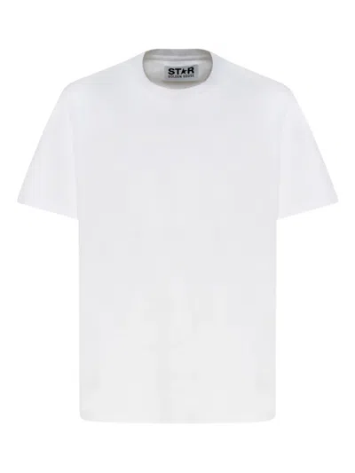 Golden Goose Star-print Cotton T-shirt In White