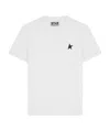 Golden Goose Regular-fit T-shirt With Minimalist Star Emblem In White
