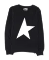 Golden Goose Star-print Crew-neck Sweatshirt In White