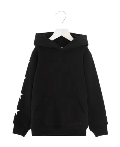 Golden Goose Star-print Hoodie In Black