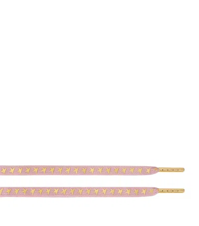 Golden Goose Star Print Laces
