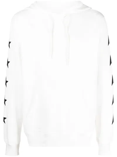 Golden Goose White Star Print Sweatshirt