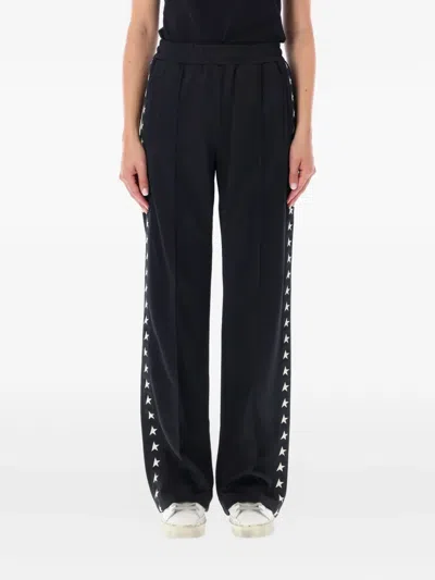GOLDEN GOOSE STAR-PRINT TRACK PANTS