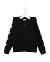 Golden Goose Star-print Hoodie In Black