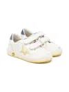 Golden Goose Star-printed Velcro Trainers In White