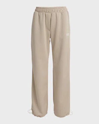 Golden Goose Star Pull-on Track Joggers In Pale Khaki Papyrus