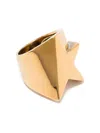 Golden Goose Star Ring Star In Gold