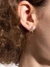 Golden Goose Star-shaped Embellished Earrings In Gold