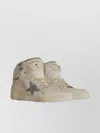 Golden Goose Sky Star White Leather Sneakers
