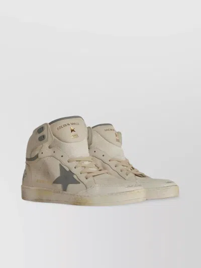 GOLDEN GOOSE 'STAR SKY' HIGH-TOP LEATHER SNEAKERS