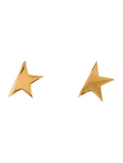 Pre-owned Golden Goose Star Stud Earrings In Multi