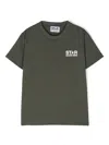 Golden Goose Logo-print T-shirt In Green