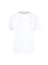 Golden Goose Star White Cotton Crew-neck T-shirt In Multi