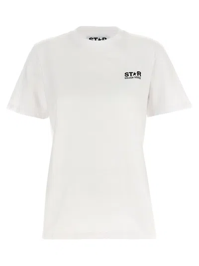 Golden Goose Star T-shirt White/black In Multicolor