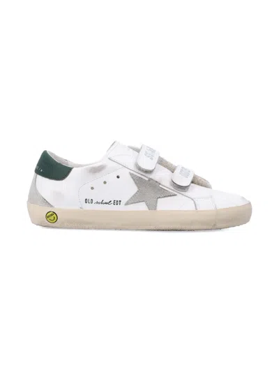 GOLDEN GOOSE STAR TOUCH-STRAP LEATHER SNEAKERS