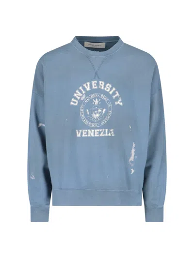 GOLDEN GOOSE STAR VENEZIA CREW NECK SWEATSHIRT