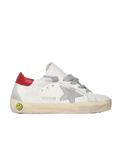 Golden Goose Star Vintage Lace-up Sneakers In White