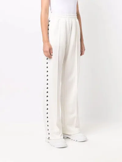 GOLDEN GOOSE GOLDEN GOOSE STAR/ W'S JOGGINGS DOROTEA  WIDE LEG/ TECHNICAL JERSEY/ STRIP