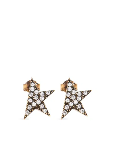 GOLDEN GOOSE GOLDEN GOOSE STAR W/CRYSTAL EARRINGS