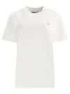 Golden Goose Logo Embellished T-shirt In White