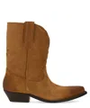 Golden Goose Wish Star Suede Western Boots