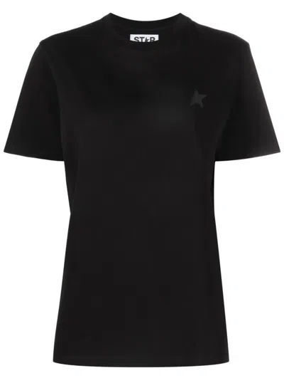 Golden Goose Star Ws Regular T-shirt In Black