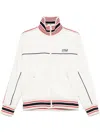 Golden Goose Track Sweatshirt With Contrasting Hem Edges