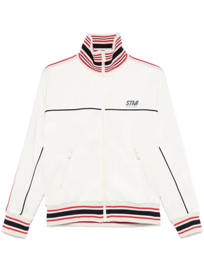 GOLDEN GOOSE GOLDEN GOOSE STAR W`S ZIPPED TRACK JACKET CLOTHING