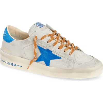 Golden Goose Stardan Croc Embossed Sneaker