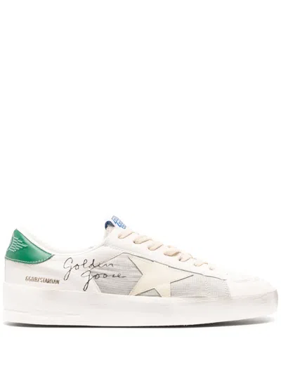 Golden Goose Stardan Low-top Sneakers In White