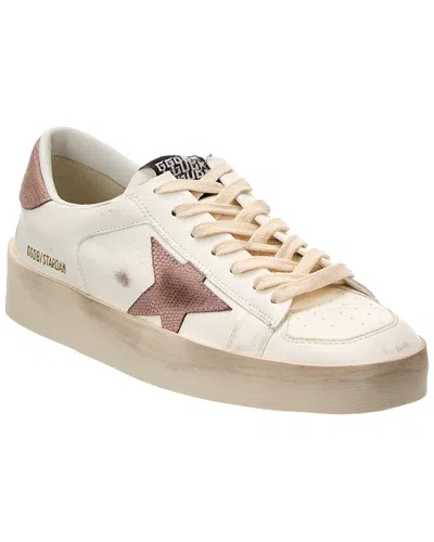 GOLDEN GOOSE GOLDEN GOOSE STARDAN LEATHER SNEAKER