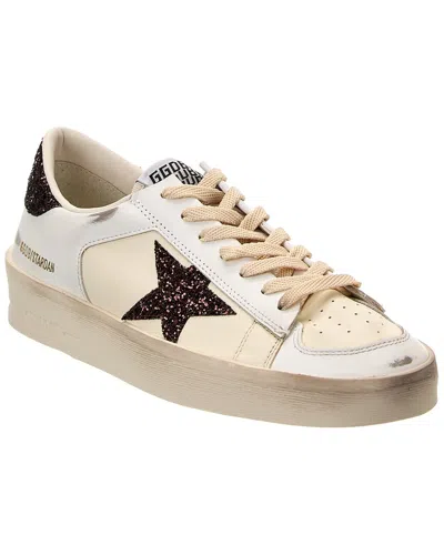 GOLDEN GOOSE GOLDEN GOOSE STARDAN LEATHER SNEAKER