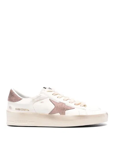 GOLDEN GOOSE STARDAN LEATHER SNEAKER