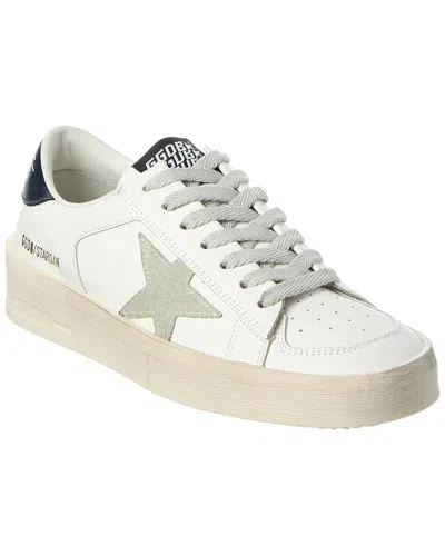 Golden Goose Stardan Leather Sneaker In White