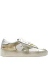 Golden Goose Low-top Sneakers With Suede And Leather Details In Multi
