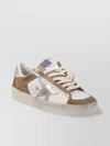Golden Goose Stardan Leather Suede Star Perforated Contrast