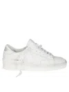 Golden Goose Stardan Leather Upper In White