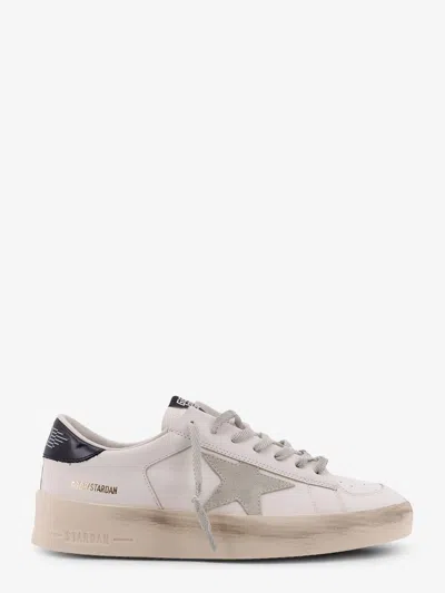GOLDEN GOOSE STARDAN LOW-TOP LEATHER SNEAKERS