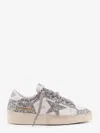 Golden Goose Stardan White/glitter Silver Sneaker In Metallic